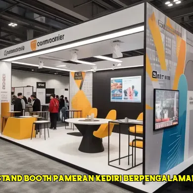 stand booth pameran kediri berpengalaman